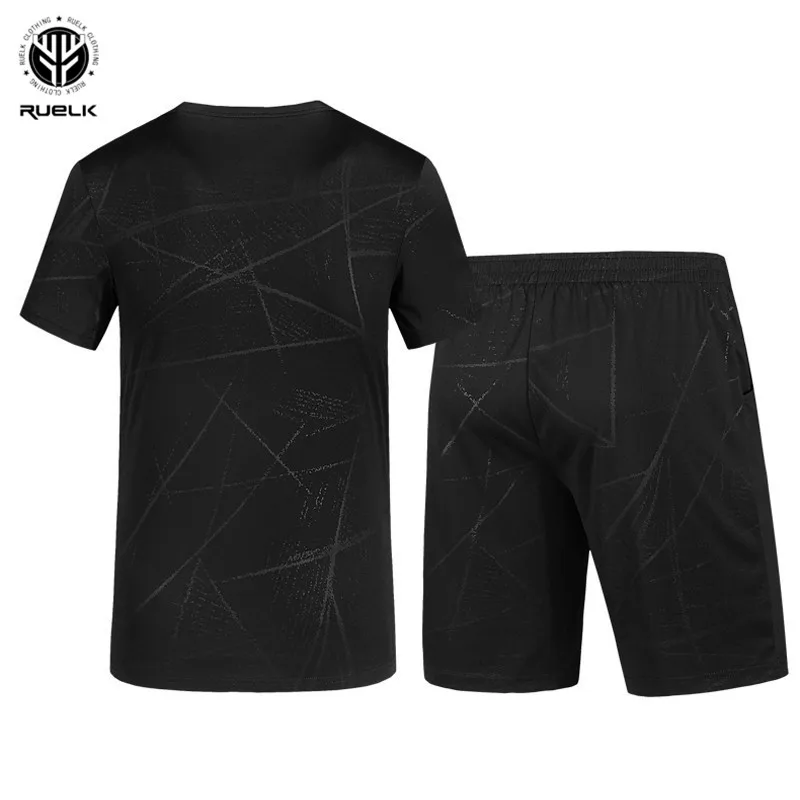 RUELK Модные Новое поступление спортивных костюм для Для мужчин лето Горячие Sproting