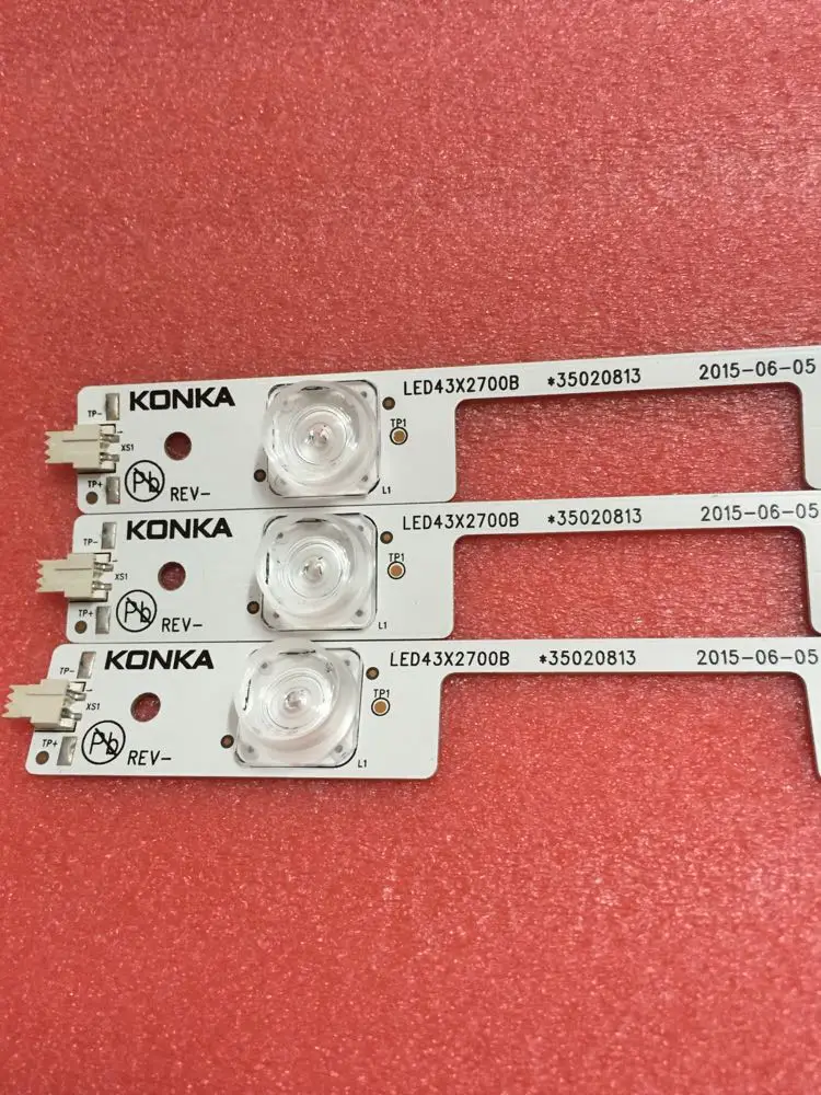 100 шт. для Konka LED43X2700B световая панель 35020813 ТВ светодиодная подсветка оптическая