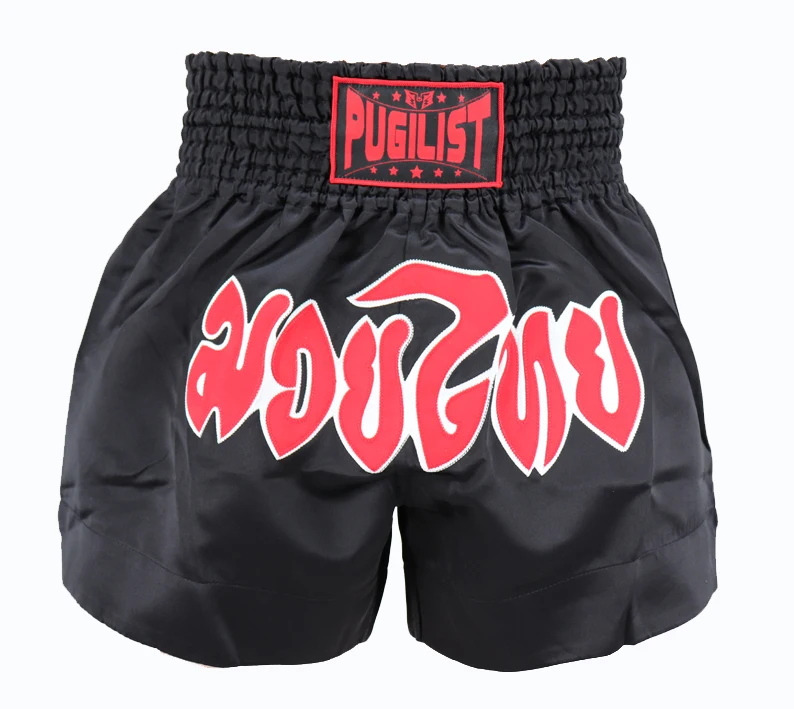 

PUGILIST thai-black thai-pants mma shorts fighting shorts bodybuilding martial arts training boxers