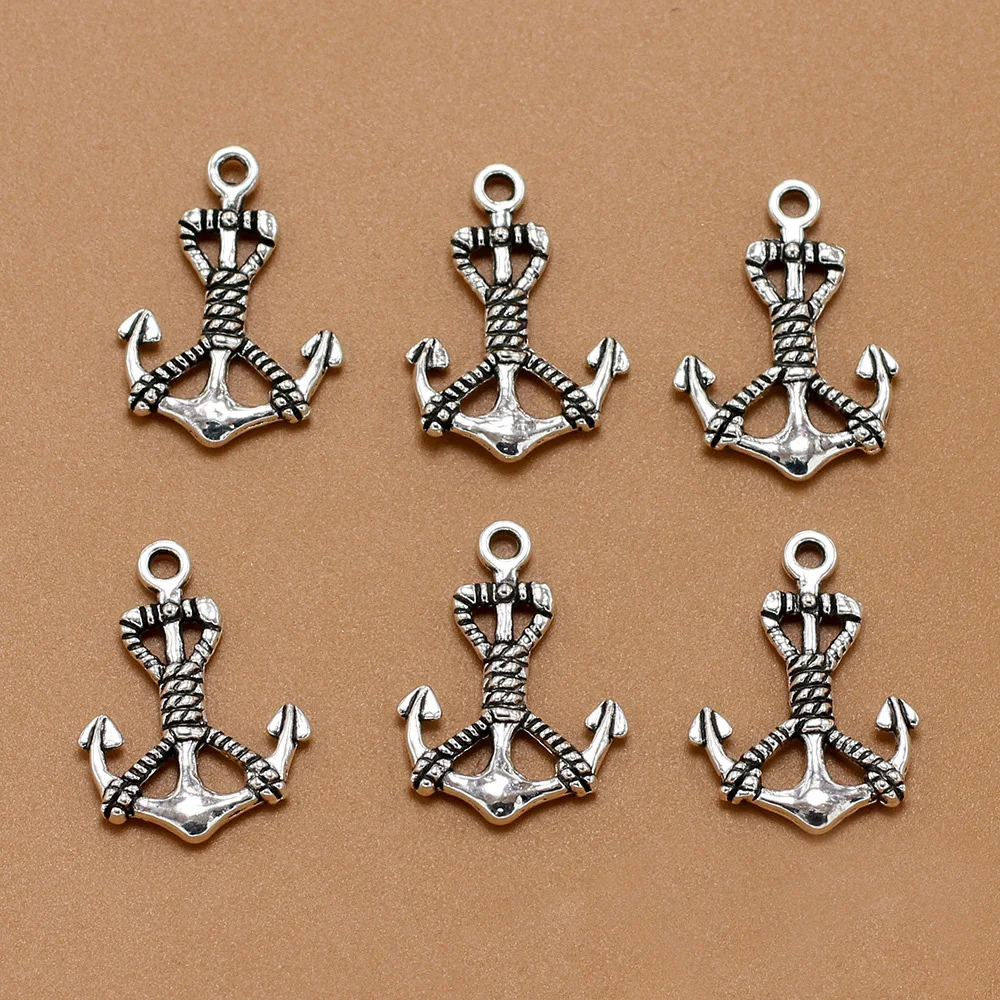 10 шт. подвеска якорь из металлического сплава 25 х18 мм|crafts diy|craft metalcraft pendant |