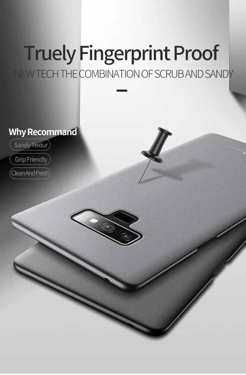 Подлинный MSVII роскошный 3 уровня Жесткий Чехол для samsung galaxy Note 9 пластиковый живопись масляными красками Крышка для note9 противоударной защитной плёнки