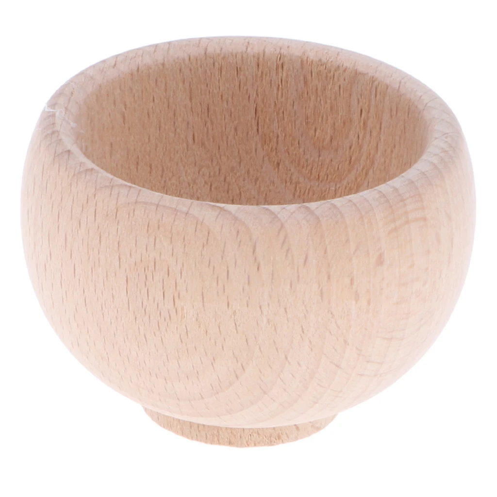 Деревянная чайная кофейная чашка из твердого бука для детей игра ролевых игр