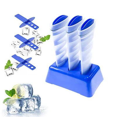 Леденец набор форм льда загрузка Воронка плюс Силиконовые Эскимо 3 ячейки