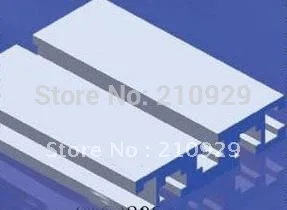 1 шт. экструзионное оборудование для алюминиевых профилей L1000mm 2080 | Обустройство