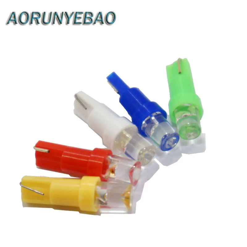 AORUNYEBAO 100x светодиодный T5 клиновидный плоский широкоугольный объектив