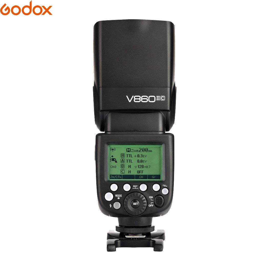 Godox VING V860II Литиевая Батарея Вспышка GN60 HSS 1/8000s ttl вспышка+ X1T триггер для Canon Nikon sony Olympus Fujifilm