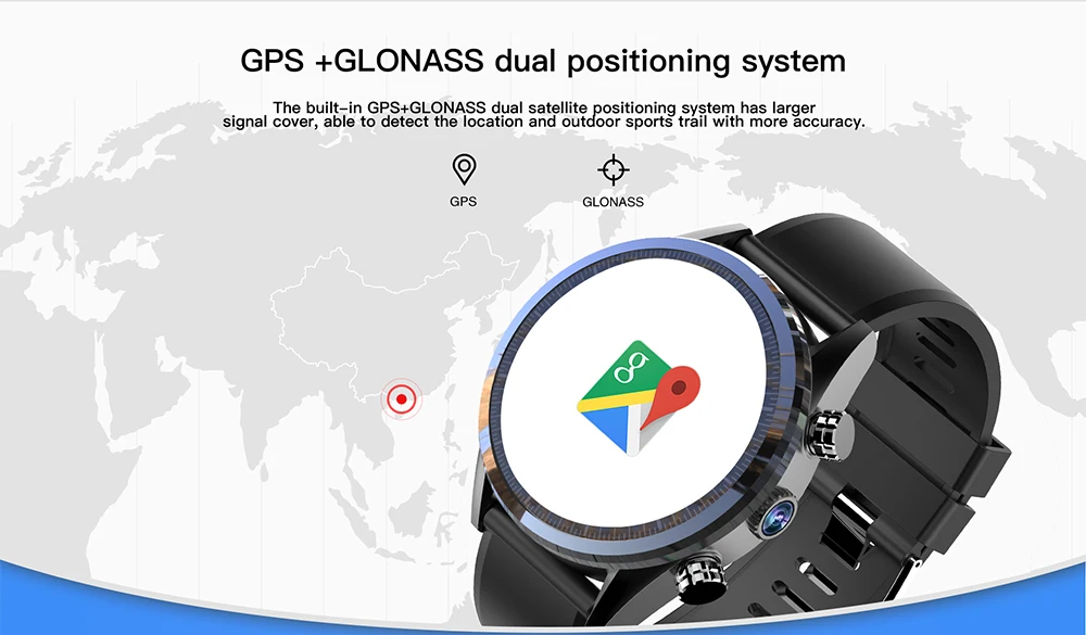 Kospet Hope 4G Бизнес Смарт часы для мужчин телефон Android7.1.1 3 ГБ+ 32 ГБ 1,3" AMOLED wifi/gps/ГЛОНАСС 8.0MP MT6739 Smartwatch для женщин