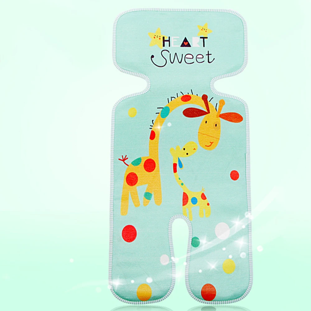 Коврик для детской коляски летняя прохладная шелковая подушка дышащая сиденья