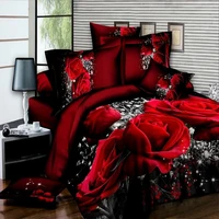 home textiles 3d bedding sets cotton leopard grain rose panther queen 4 pcs duvet cover bed sheet pillowcase bedclothes