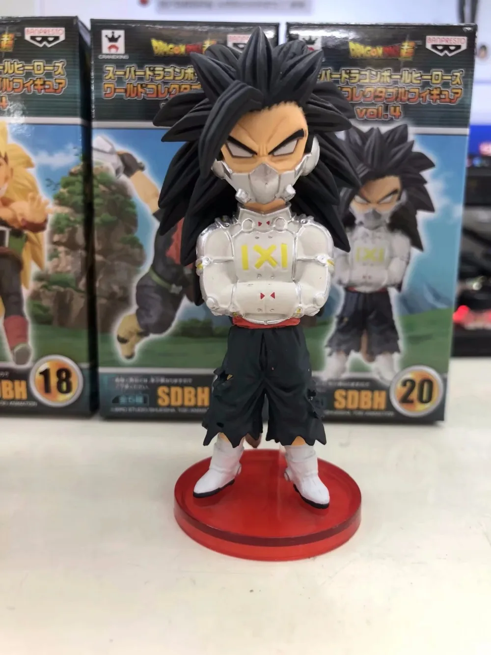 Аниме 5 шт./компл. Драконий жемчуг супер герои SDBH Vol.4 Супер Saiyan бардок плавки Beat Cumber