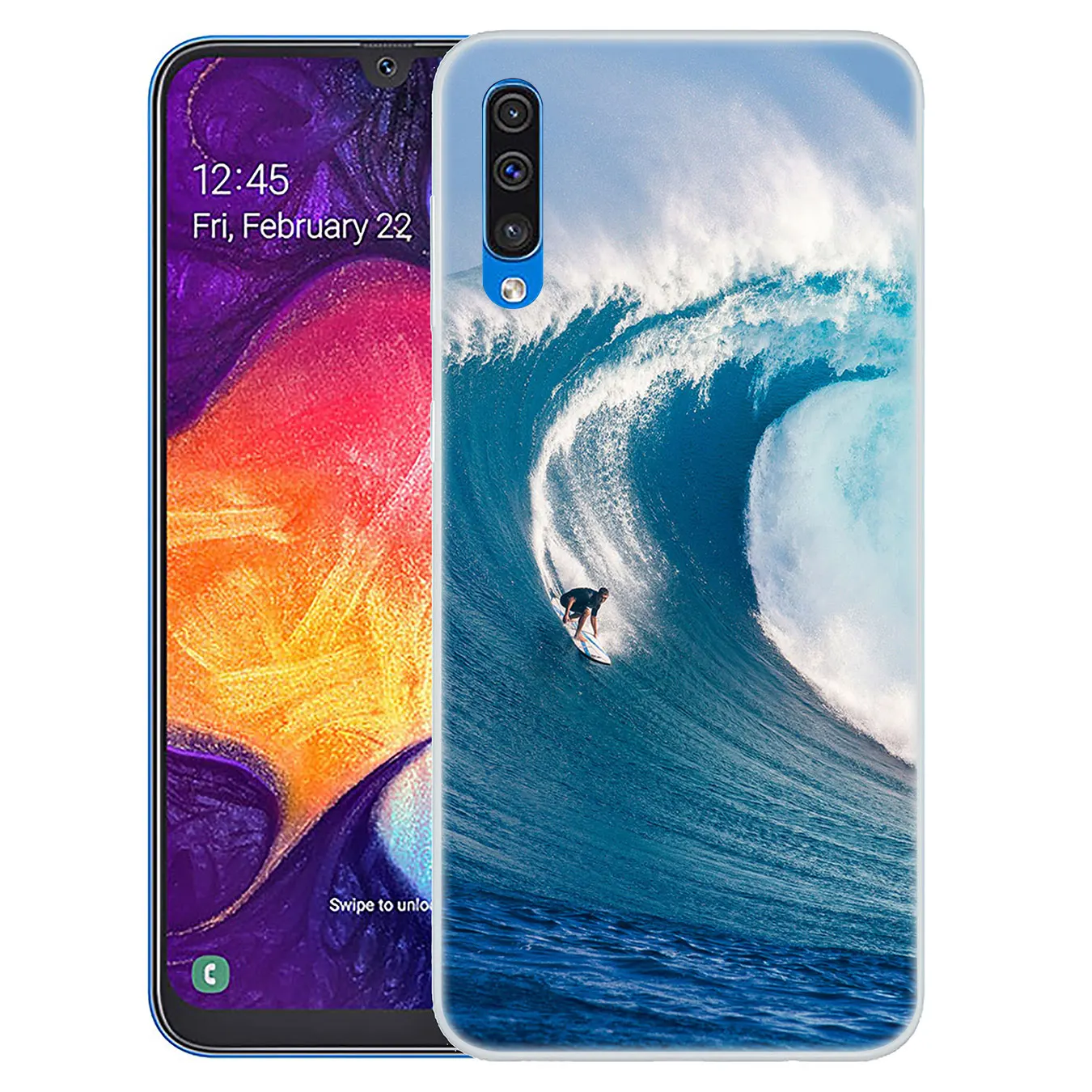 Чехол для телефона Lavaza Sea wave surf summer surfing ocean Samsung Galaxy A10 A20 A30 A40 A50 A60 A70 M40 M30 M20 M10