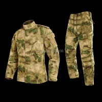 tactical military camouflage combat uniform us army airsoft camo bdu waterproof men clothing set outdoor hunting suits fg
