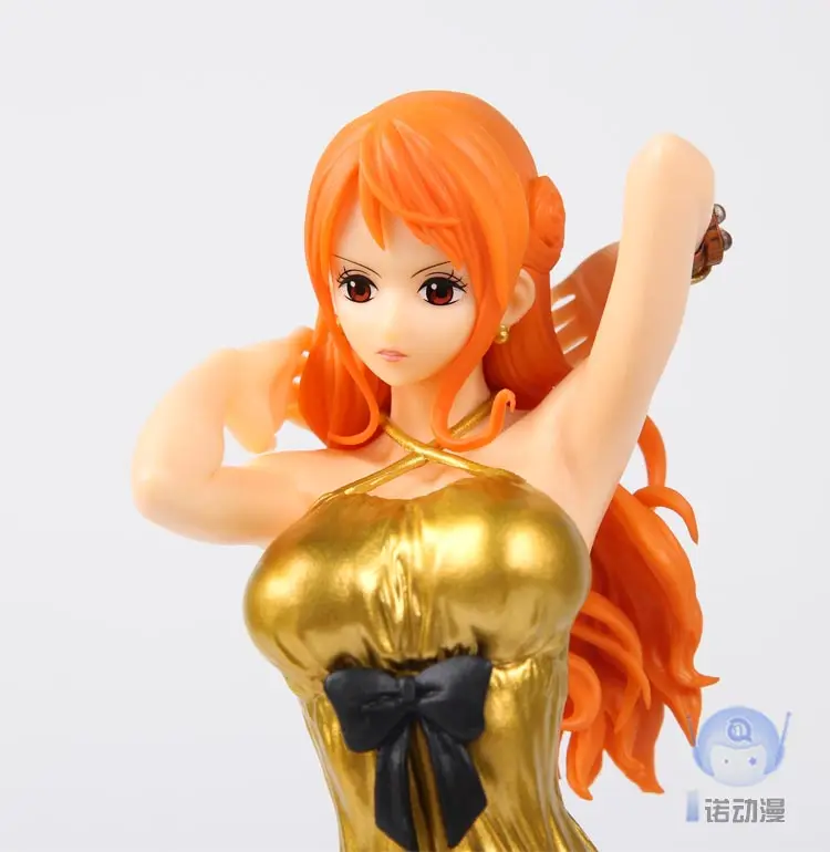 Одна штука DXF Branpresto SC скульптуры джинсы фигурка Nami 17 см ПВХ фигурку T30 | Игрушки и