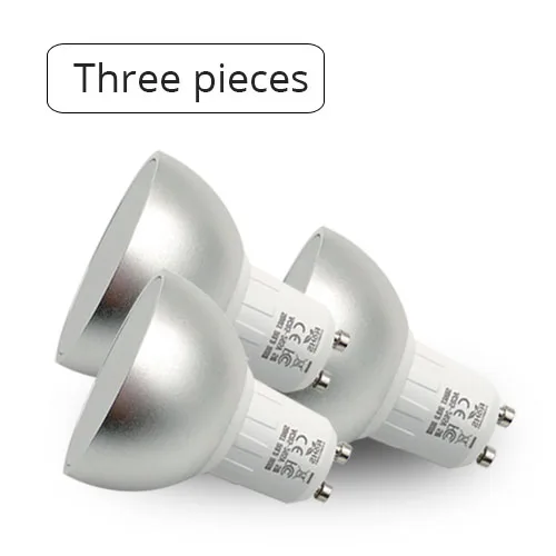 Three in Pack Gu10 светодиодный Wi-Fi лампочка Alexa Google Home Assistant IFTTT Tuya Smart Life APP пульт дистанционного управления RGBCW светодиодный светильник Диммер лампа - Цвет: Three in Pack