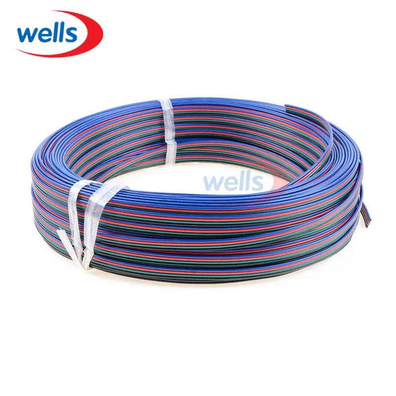 

100m long 4pin cable for 5050 3528 RGB color led strip