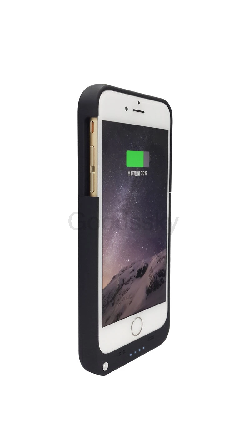 Тонкая батарея чехол для iPhone 7 8 6 6s power Bank Charing чехол для iPhone 6 6s 7 8 Plus чехол для зарядного устройства