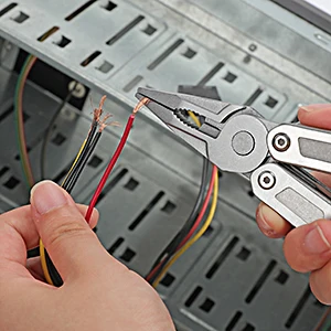 Многофункциональный инструмент WORKPRO 15 в 1 карманный инструмент многофункциональные плоскогубцы пилы для EDC инструменты из нержавеющей стали с оболочкой