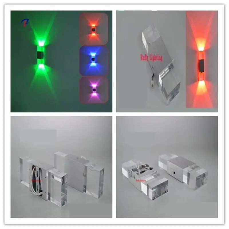 Modern Led Wall Light Bathroom Light High Quality Aluminum Case Crystal Wall Lamp Bedroom Living Room House Wall images - 6