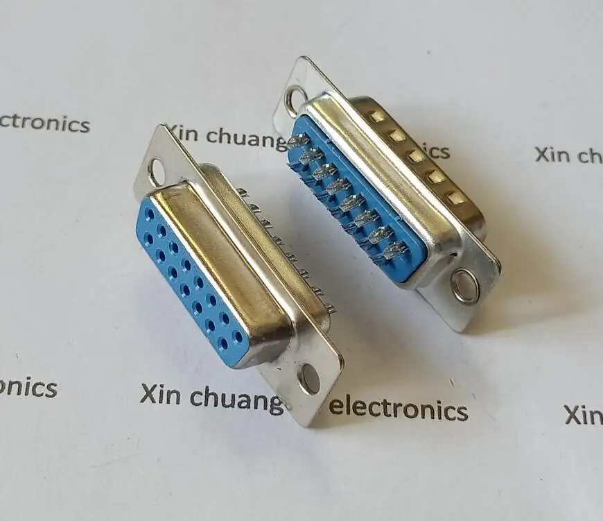 DB15 15PIN штепсельная вилка или гнездовая розетка RS232 электронные коннекторы/COM