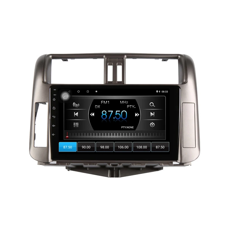9 &quot4G RAM 2.5D IPS 8 Core Android 1 Автомобильный мультимедийный плеер dvd для Toyota Prado 150 2010 2011 2012