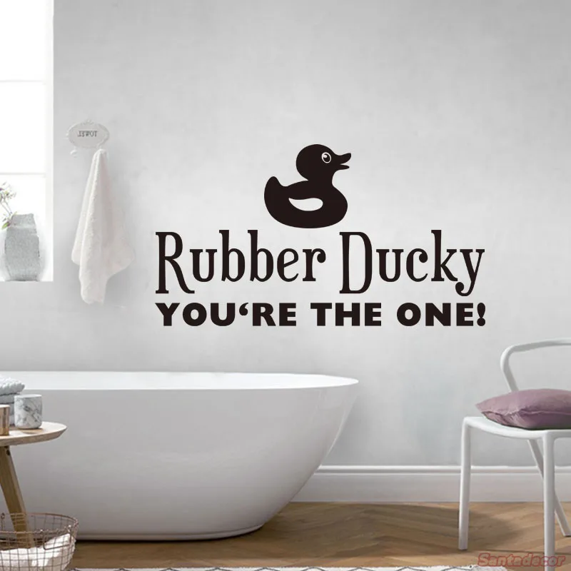 Наклейки резиновые Ducky мультфильм наклейка на стену росписи художественные обои