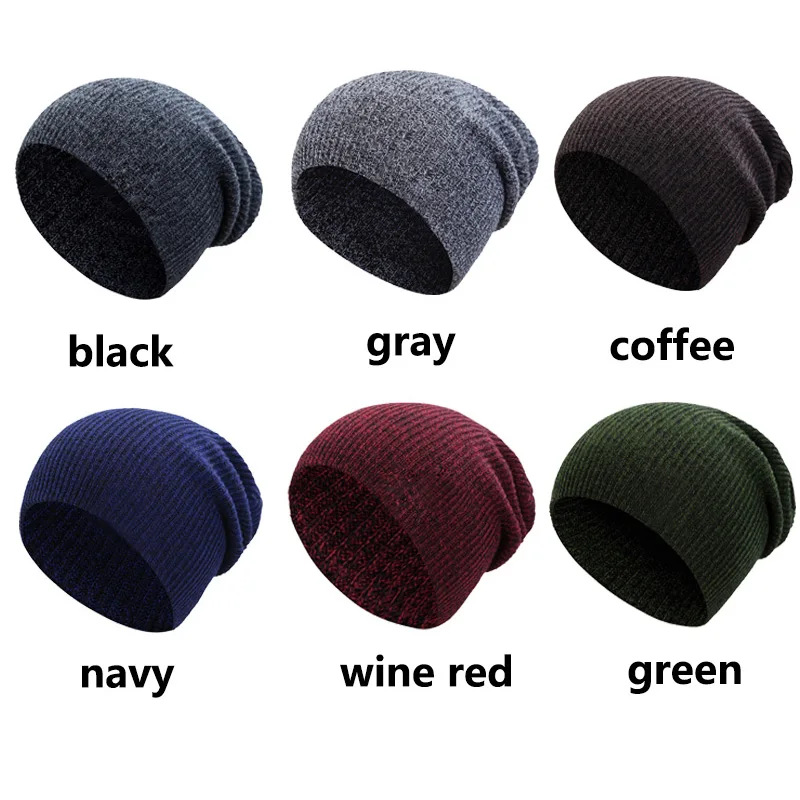 Xlamulu, вязаная шапка, зимние шапки для мужчин, Skullies Beanies, шапка, женская шапка, s, Мужская теплая мешковатая шапка, маска, теплые женские шапки, шапки, шапка