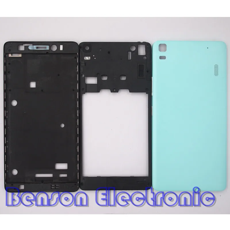 Новая передняя рамка BaanSam средняя задняя крышка аккумулятора для Lenovo K3 NOTE K50-T5 A7000
