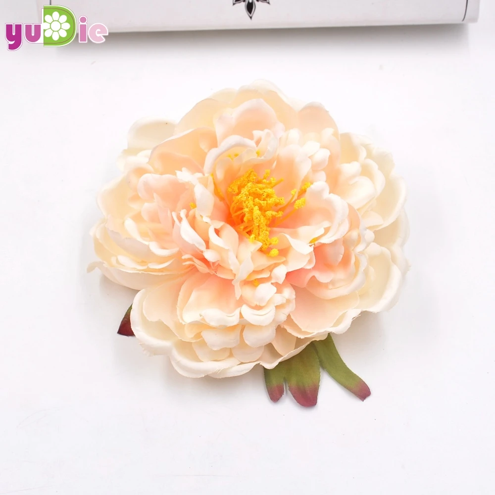 1 шт. большие искусственные цветы одинаковый параграф шелковая заколка для волос