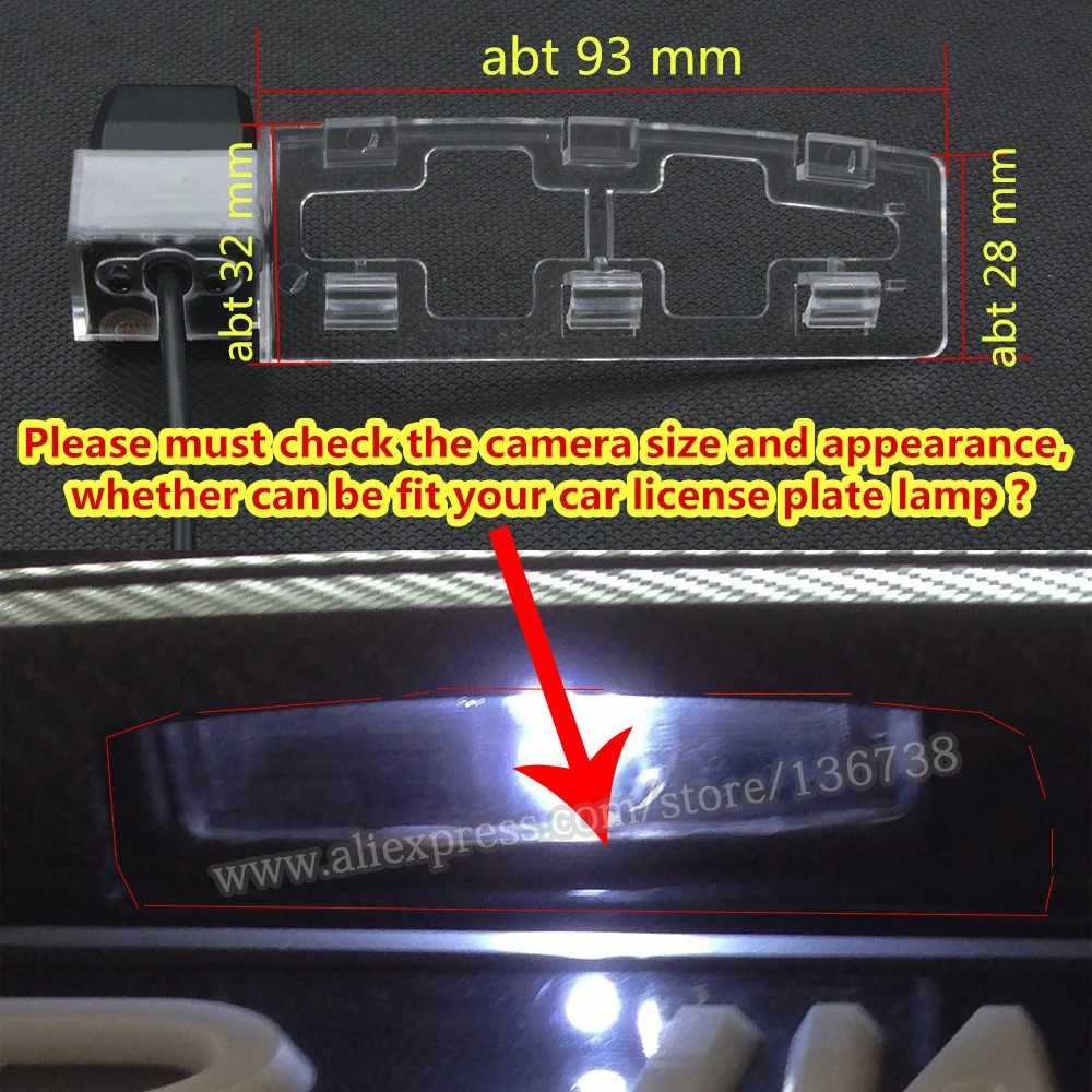 HD 960*576 Пиксели высокой четкости Резервное копирование обратная парковочная