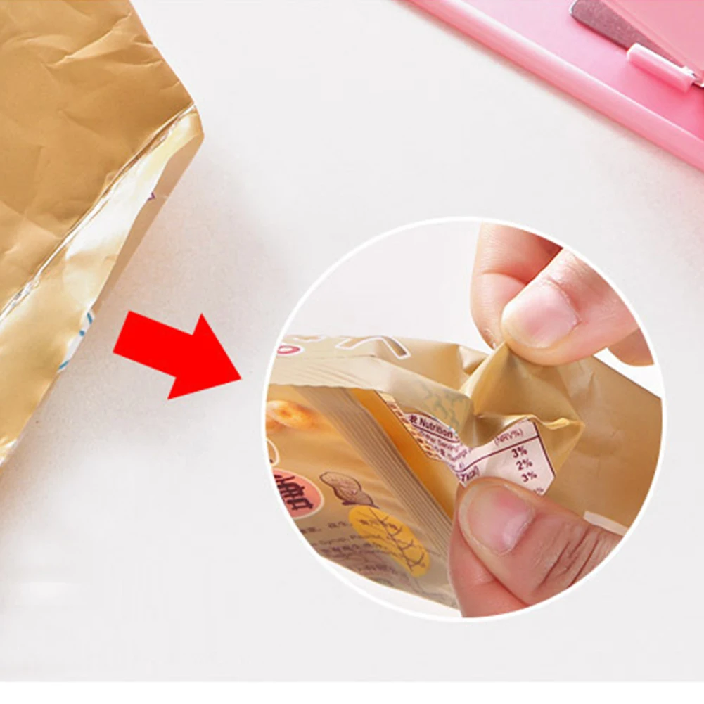 NEW HOT SALES Mini Portable Sealing Machine Plastic-envelope Snack Small Hand Press Heat | Дом и сад