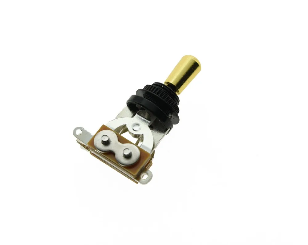 

KAISH Black LP 3 Way Guitar Toggle Switch w/ Gold Metal Tip fits LP SG