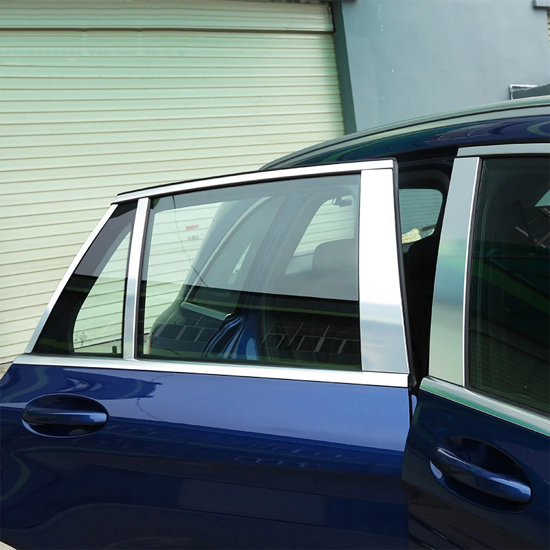 Комплект накладок на стойку из полированного алюминия 8 шт. накладки для Mercedes Benz