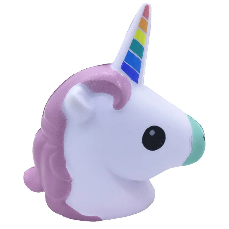Новая сжимаемая игрушка в форме Луны единорога медленно восстанавливающая форму