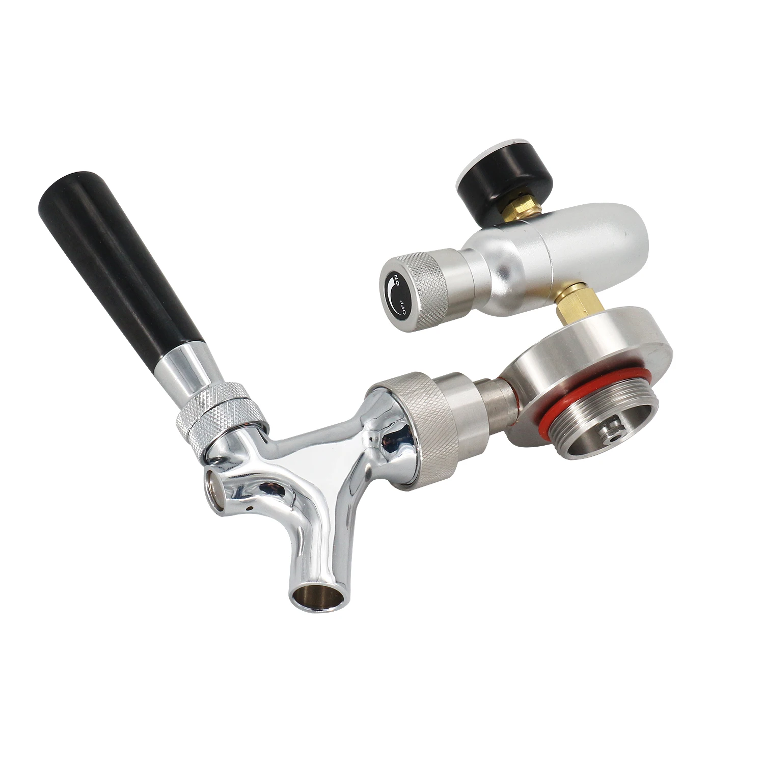 Мини пивной бочонок копье диспенсер с пивным краном + Co2 зарядное устройство