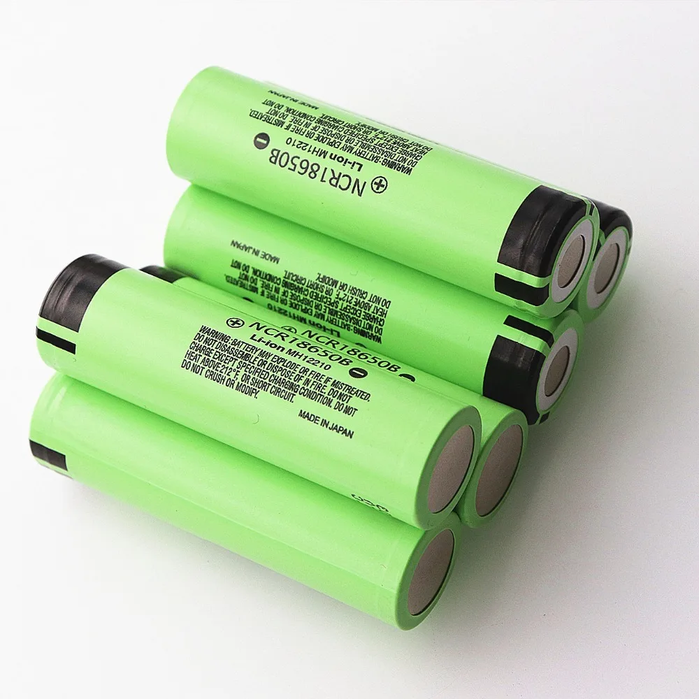 Dolidada Оригинальная 18650 батарея 3400mah 3,7 v литиевая батарея для panasonic NCR18650B 3400mah 3,7 V 18650 батарея