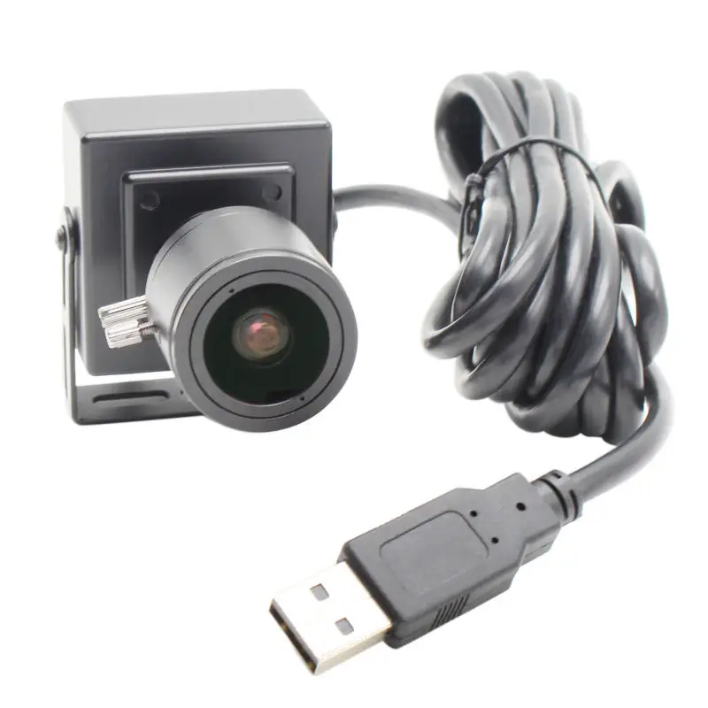 Мини камера видеонаблюдения варифокальная 2 8 12 мм 640X480 VGA CMOS OV7725 UVC|mini usb camera|cctv