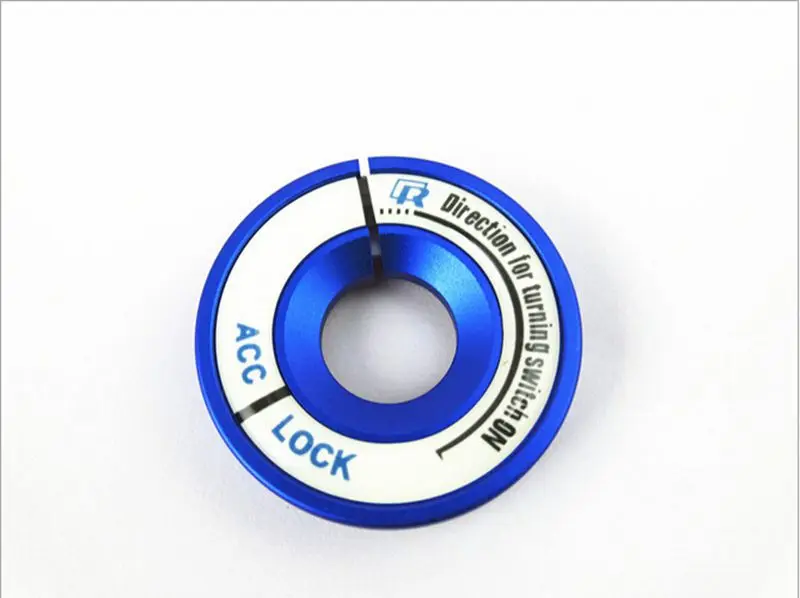 Чехол для ключей из алюминиевого сплава чехол с кольцом наклейки углеродного