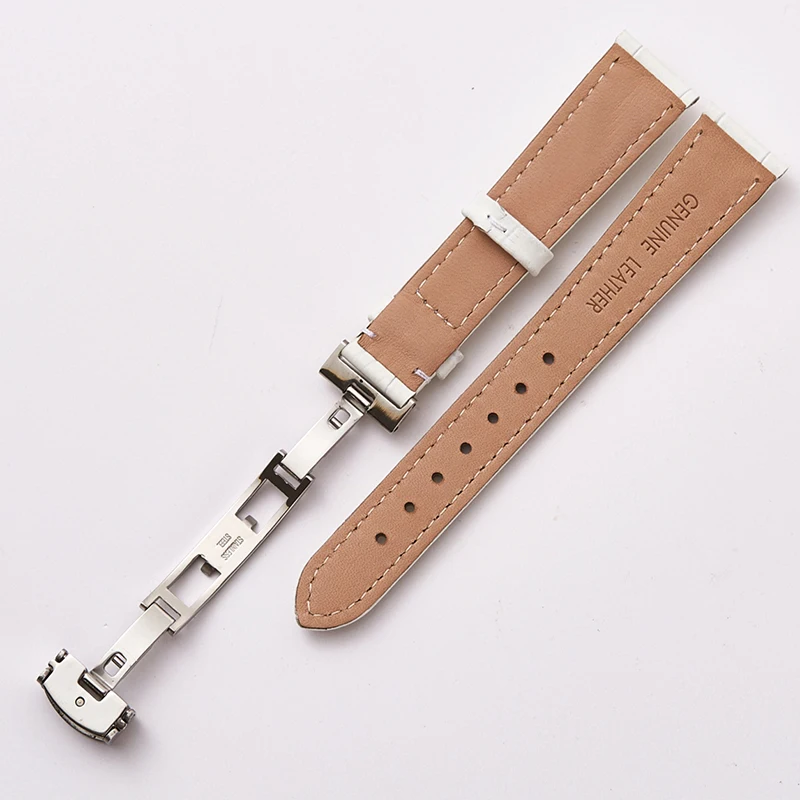 Плюс ремешок 2018 новый летний женский кожаный ручной работы белый