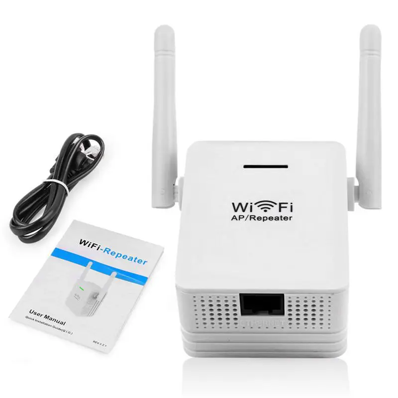 Беспроводной ретранслятор 300 Мбит/с сетевой маршрутизатор Wi Fi усилитель