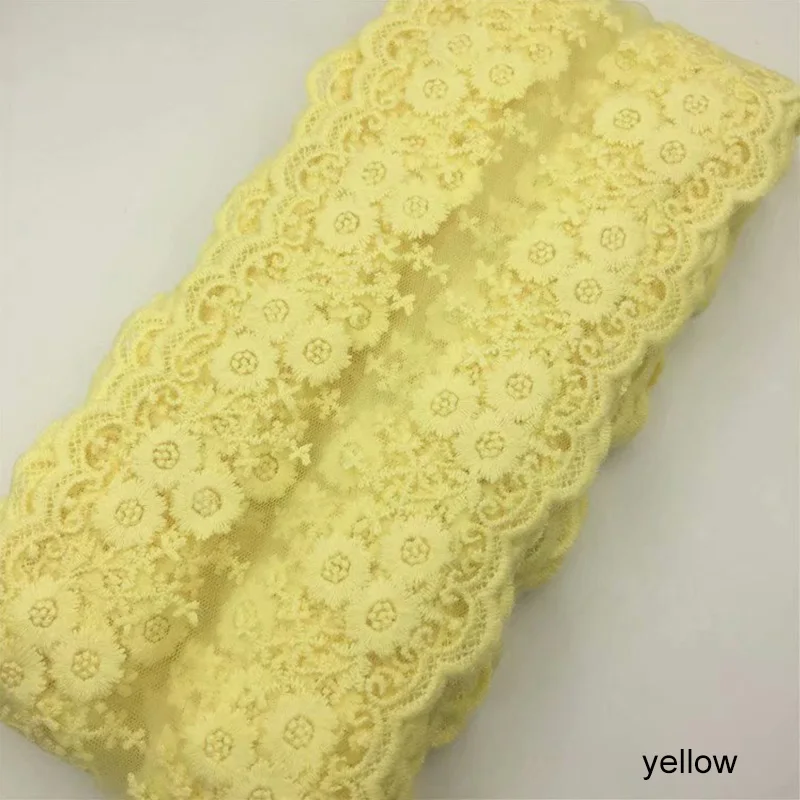 Полые кружевные ленты с цветами DIY выбор цвета кружевная ткань швейная ширина 12 см кружево отделка шитье украшения Аксессуары
