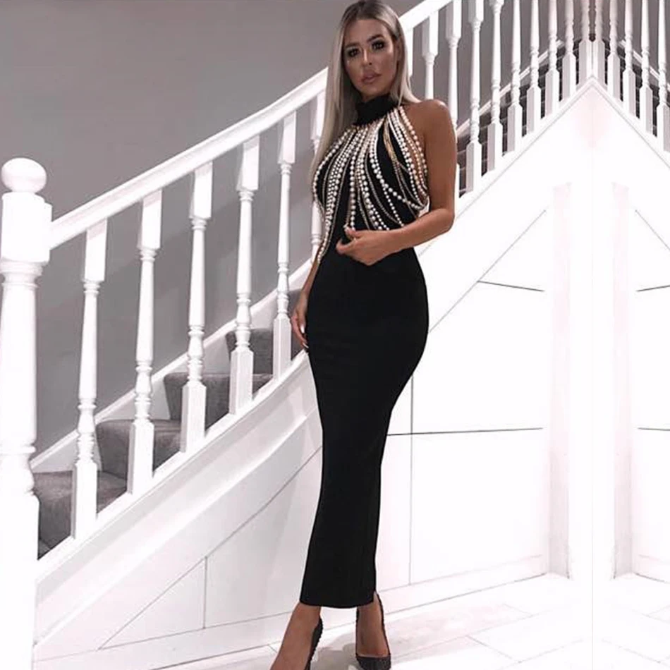 DressBird женское летнее Бандажное облегающее вечернее платье vestidos сексуальное