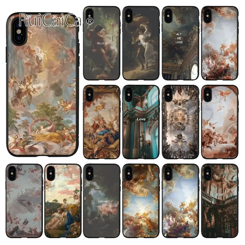 Ruicaica дворец Версаля создание Adam Art высокий протектор на конце чехол для iPhone 5 5Sx 6 7