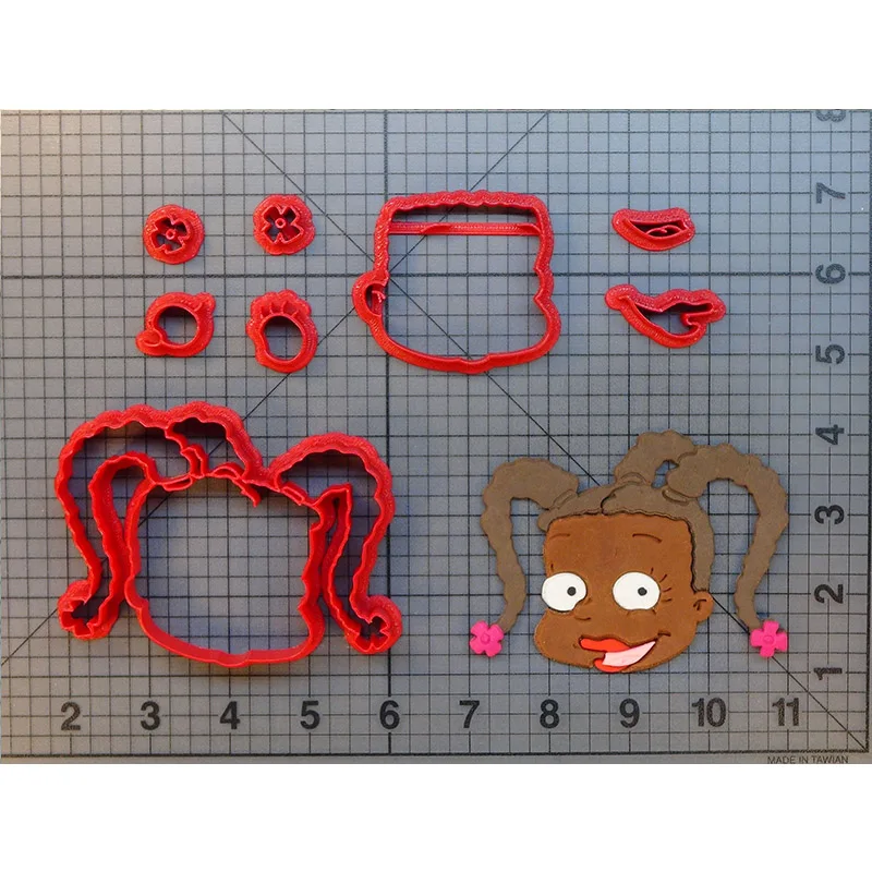 Мультфильм характер Rugrats Kimi резак для печенья мастики на заказ 3D печатные