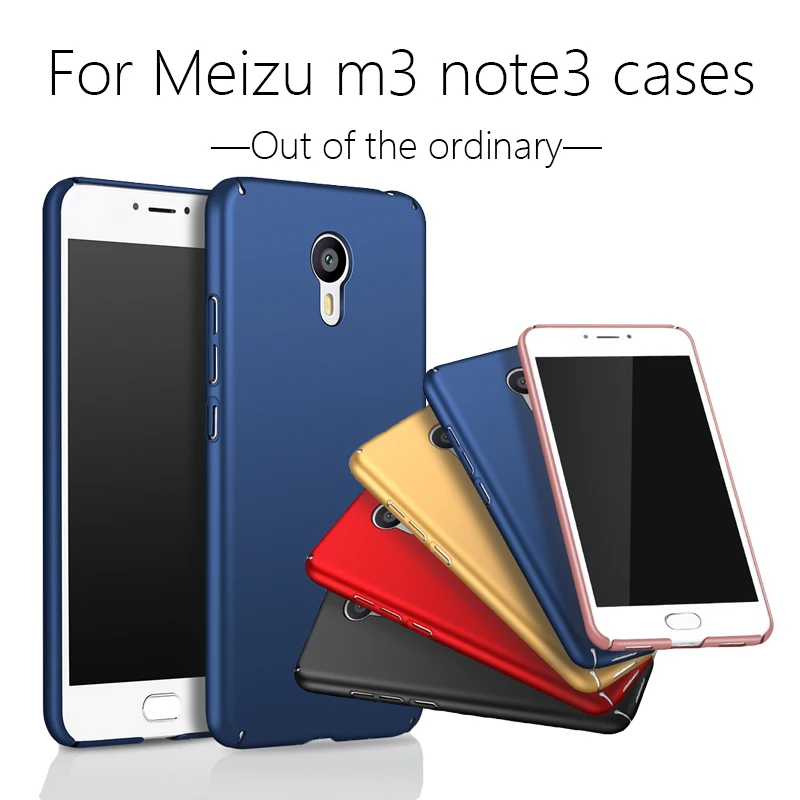 Ультратонкий Жесткий Чехол чехлы для ПК задняя крышка Meizu Note 3 M3 пластиковые
