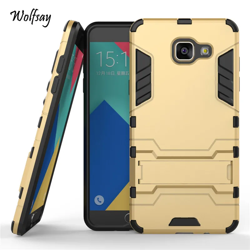 Чехол Wolfsay для Samsung Galaxy A5 2016 тонкий резиновый чехол с роботом A510|for samsung galaxy|rubber casecase