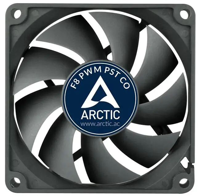 ARCTIC F8 F9 F12 F14 PWM PST CO 8 9 12 14 см мм процессор теплоотвод процессор кулер охлаждения чехол для компьютера 4 P PWM вентилятор - Цвет лезвия: F8 PWM PST CO