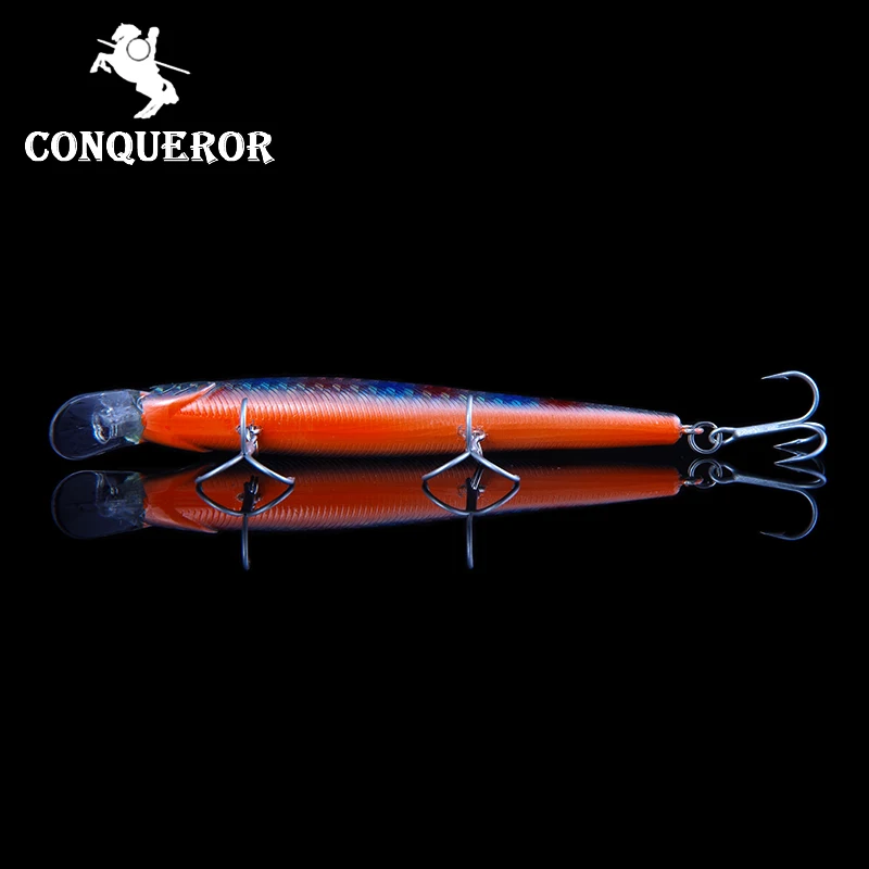 Рыболовная приманка Conquest eror жесткая разных цветов на выбор 100 мм 11 г качественная
