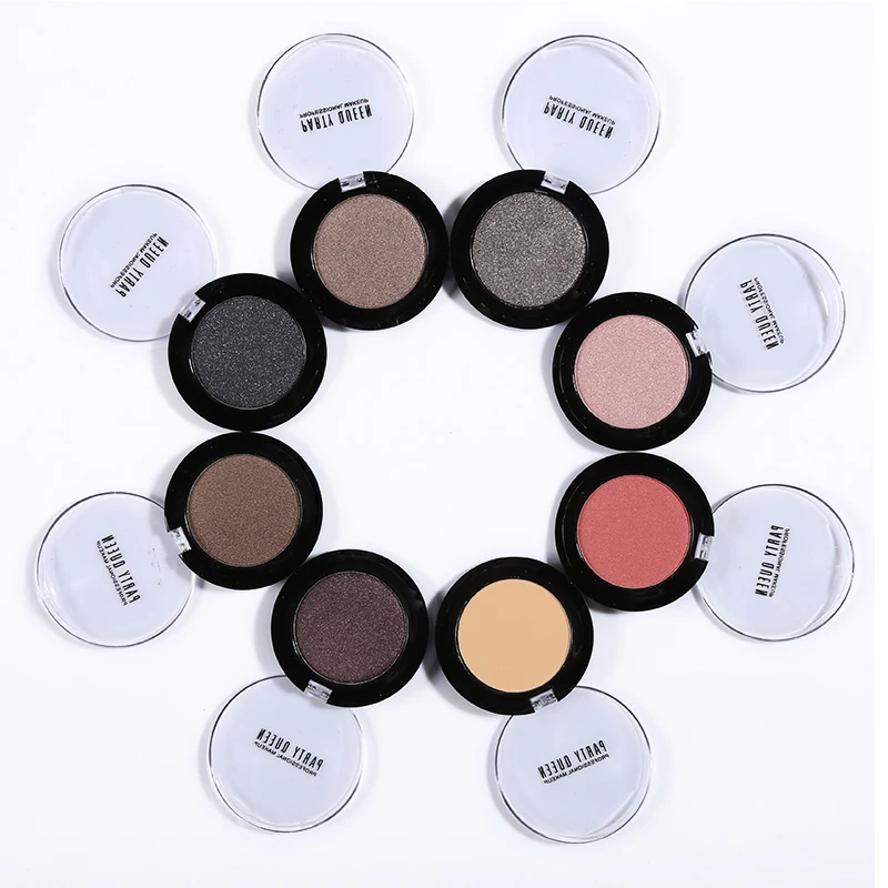 Палитра теней для век матовые тени 24 цвета макияж блестящие пигментные радужная