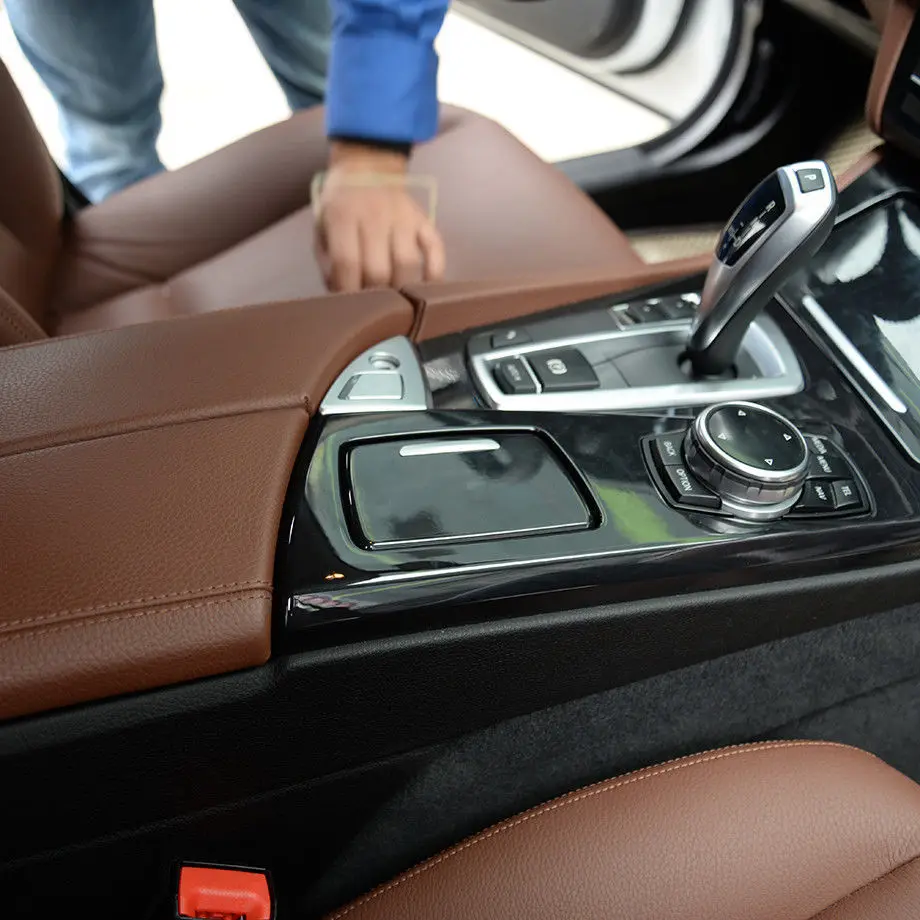 

1 Pcs Ashtray Panel Cover Trim For BMW 5 Series f10 f18 520li 525li 528li 2011-2017Car decoration Car Accessories