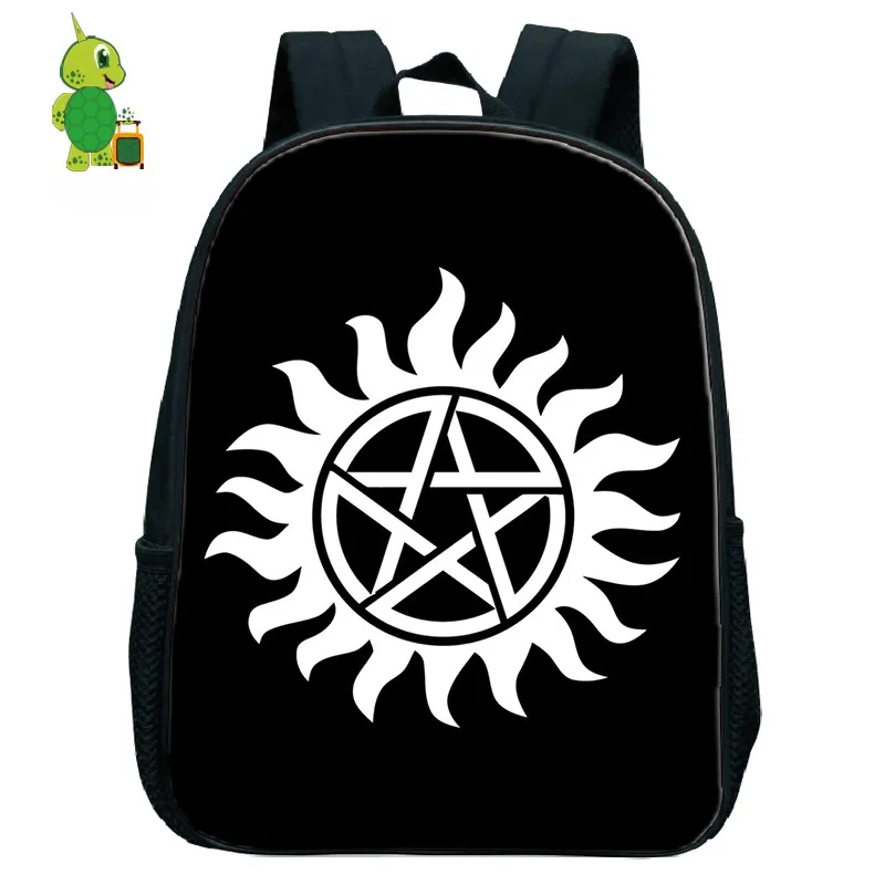 Сверхнатуральный рюкзак Sam Dean Кастиэль для детского сада детские школьные ранцы